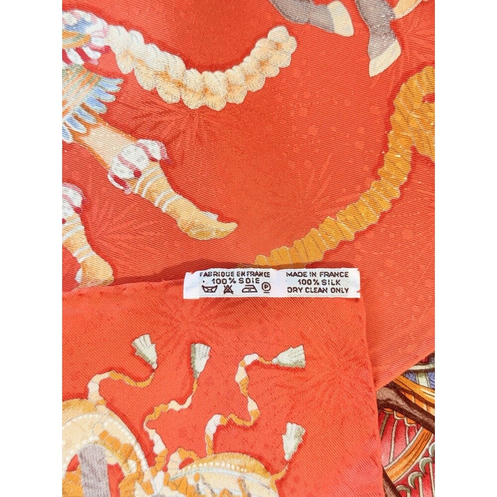 Hermès Les Fêtes du Roi Soleil 90cm Equestrian Horse Silk Scarf - Picture 9 of 11